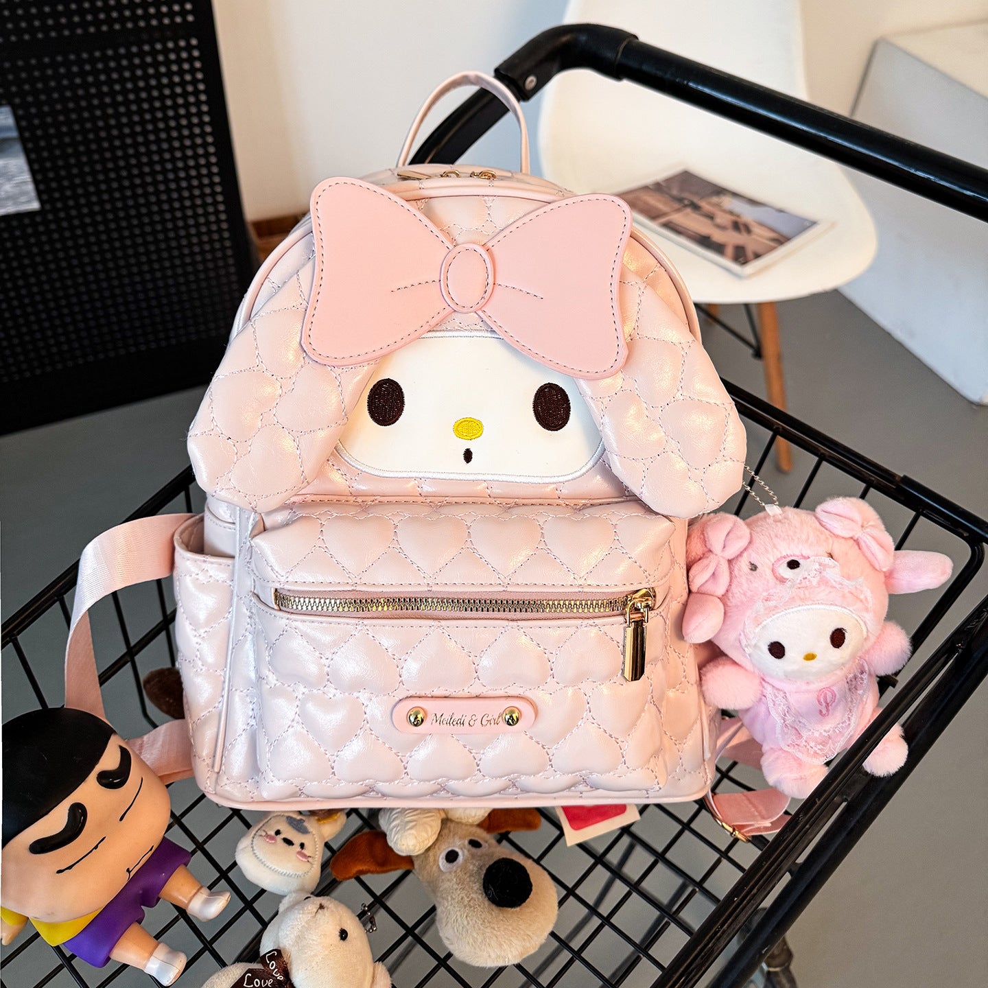 Lightweight Cartoon Shopping For Going Out Good-looking Women's Backpack