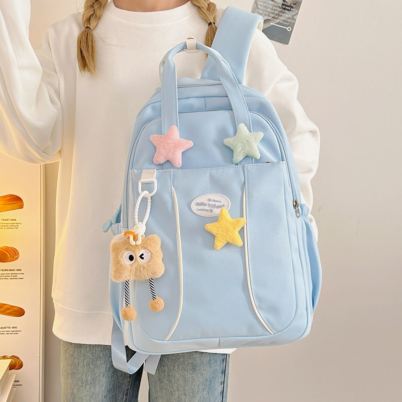 Female College Portable Cute Large Capacity Burden Leisure Backpack