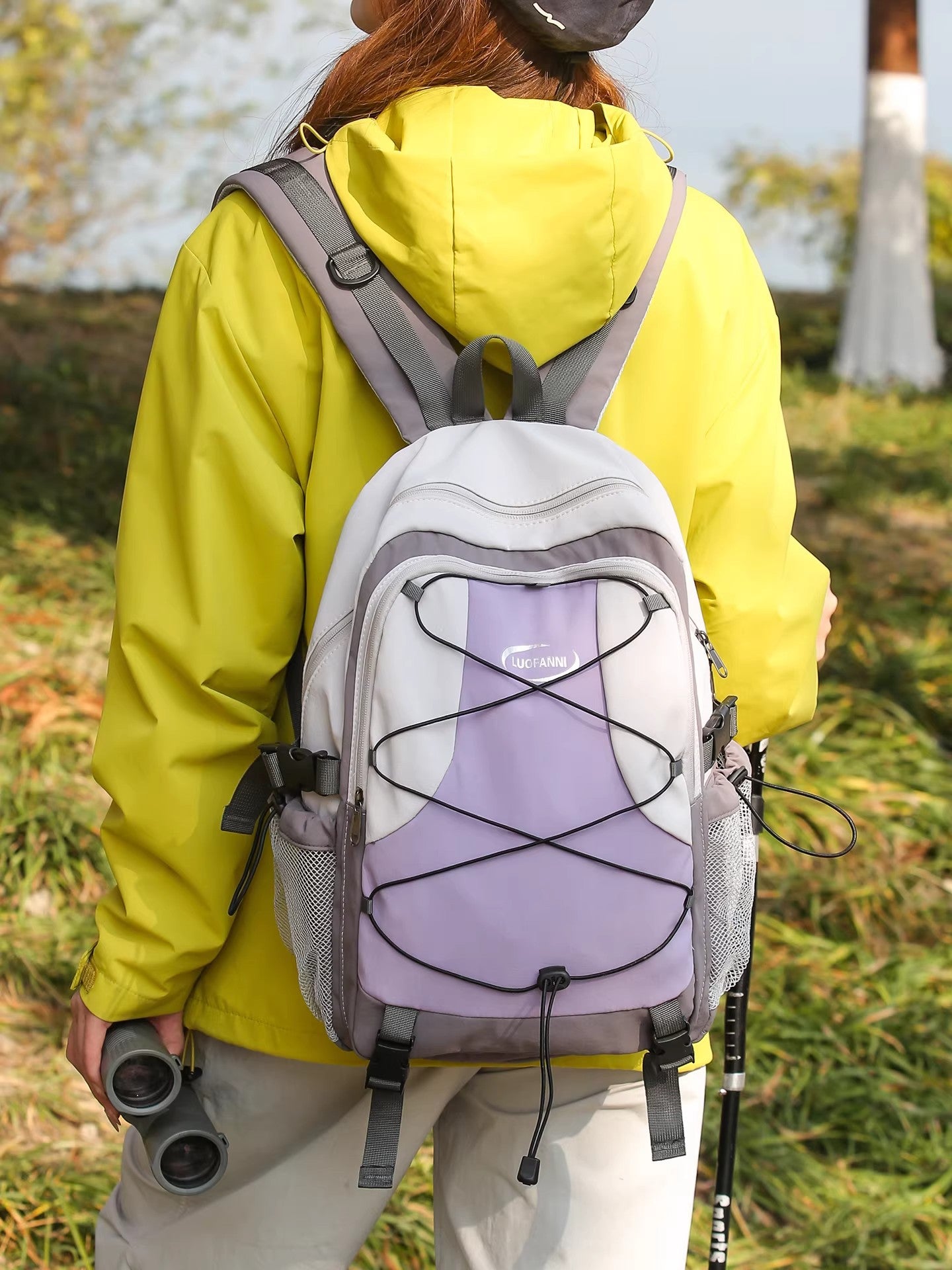 Women's & Men's Wind Hiking Lightweight Strap Design Trendy Backpacks