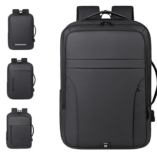 Men's Fashion Popular Computer Scalable Light Luxury Leisure Backpack