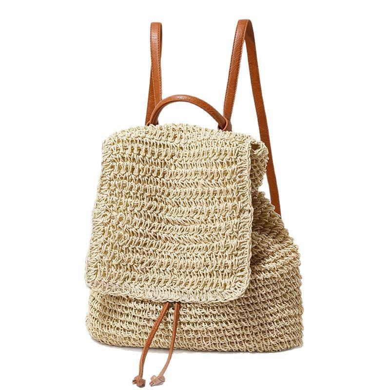 Women's Super Hot Woven Large Capacity Seaside Vacation Beach Bags