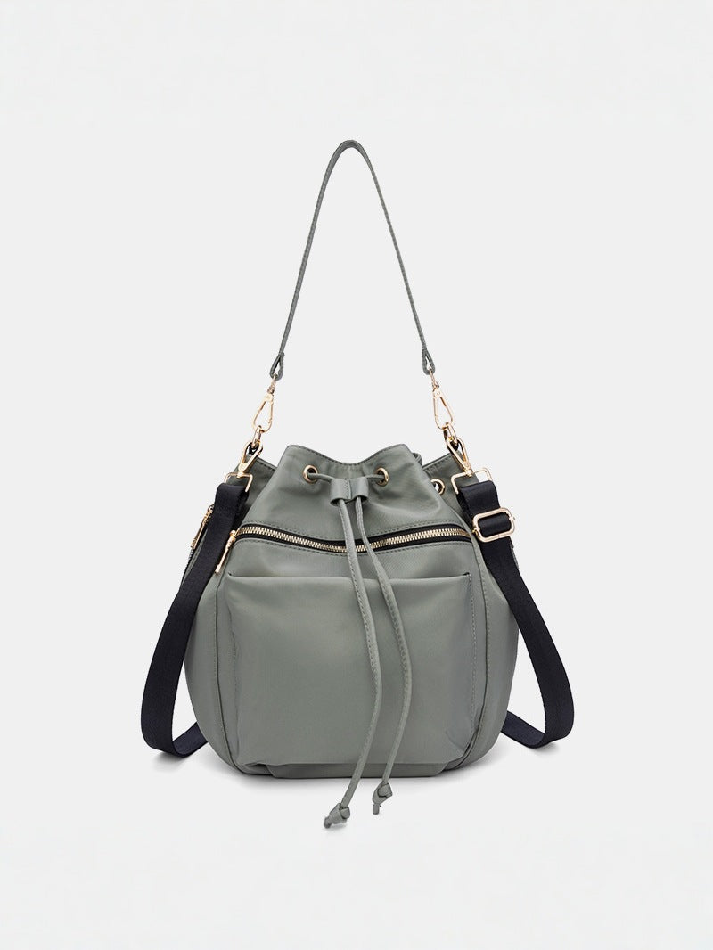 Women's Waterproof Nylon Lucky Simple Commuter Large Capacity Women's Shoulder Bag