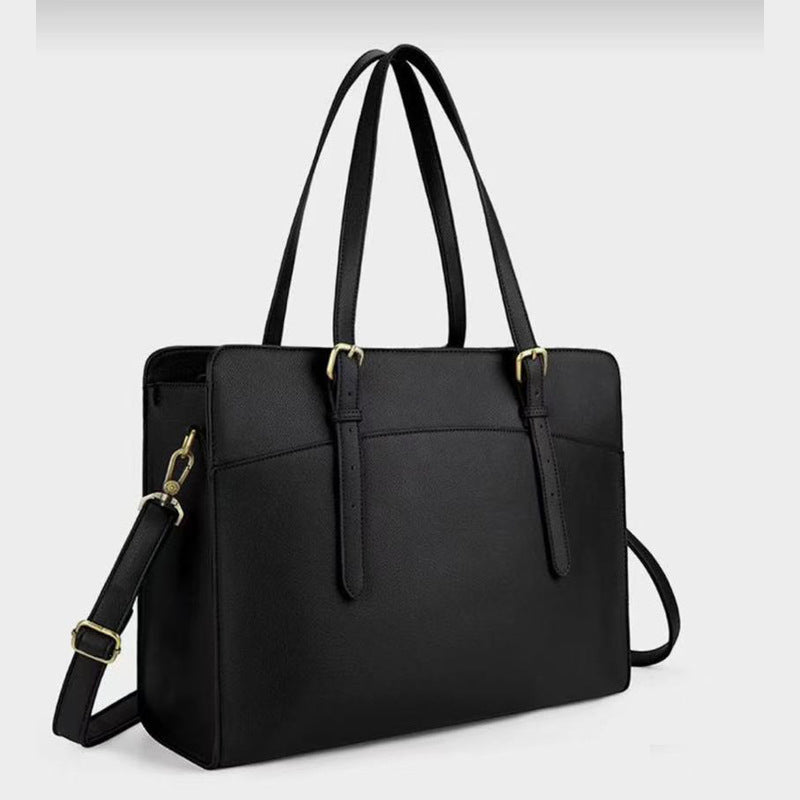 Women's Cross Pattern Large Temperament Wild Makeup Bag