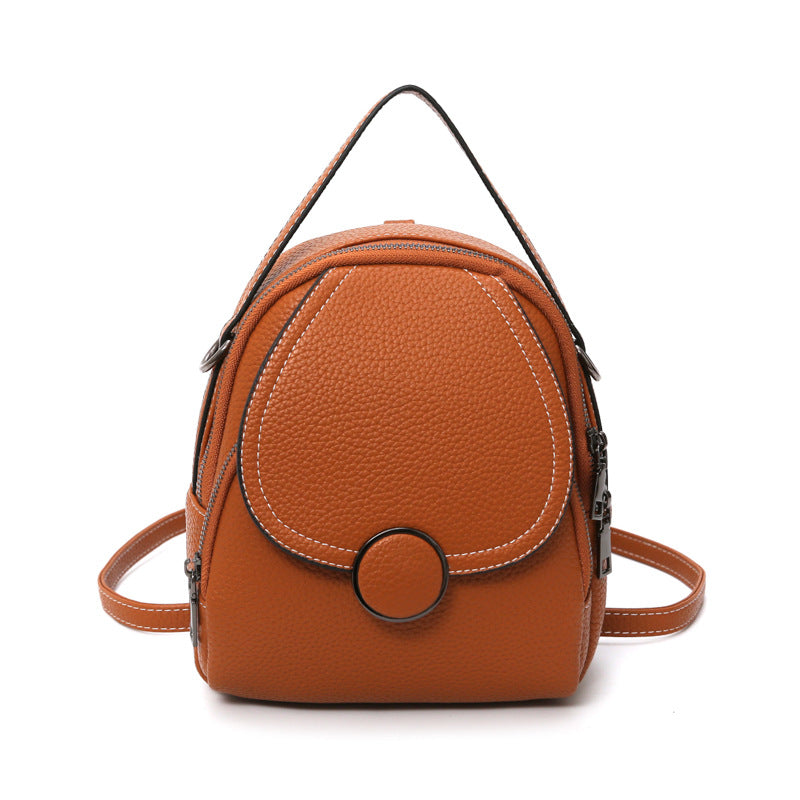 Women's Fashionable Soft Leather One Unit Price Women's Backpack
