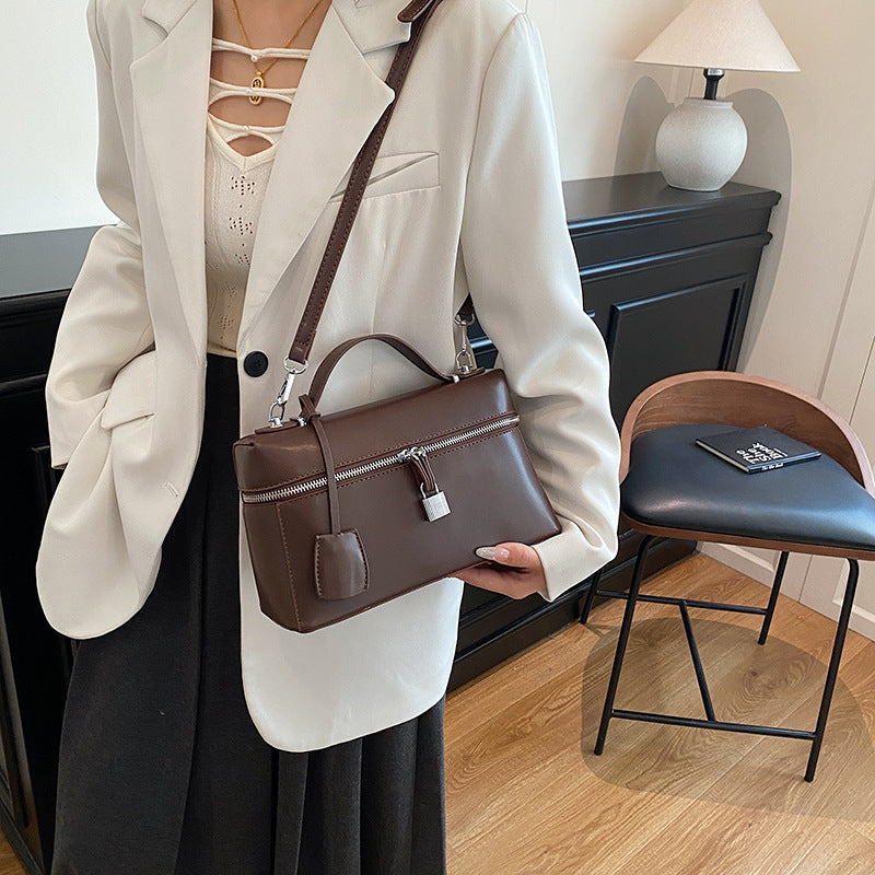 Large Capacity Box Light Luxury Design Elegant Shoulder Bags
