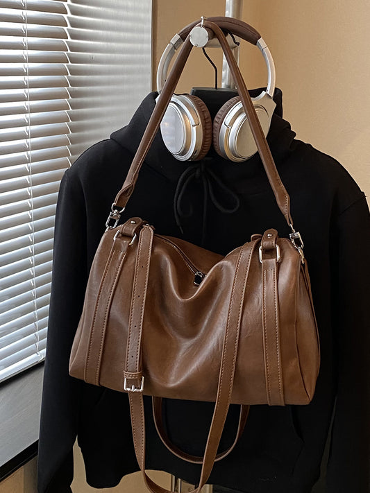 Creative Autumn Niche Vintage Commuter Underarm Tote Bags