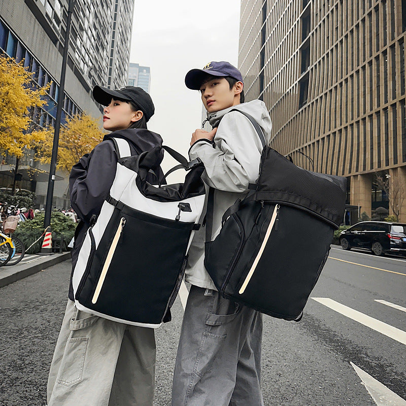 Large Capacity High-grade Trendy Cool Commuter Leisure Backpack
