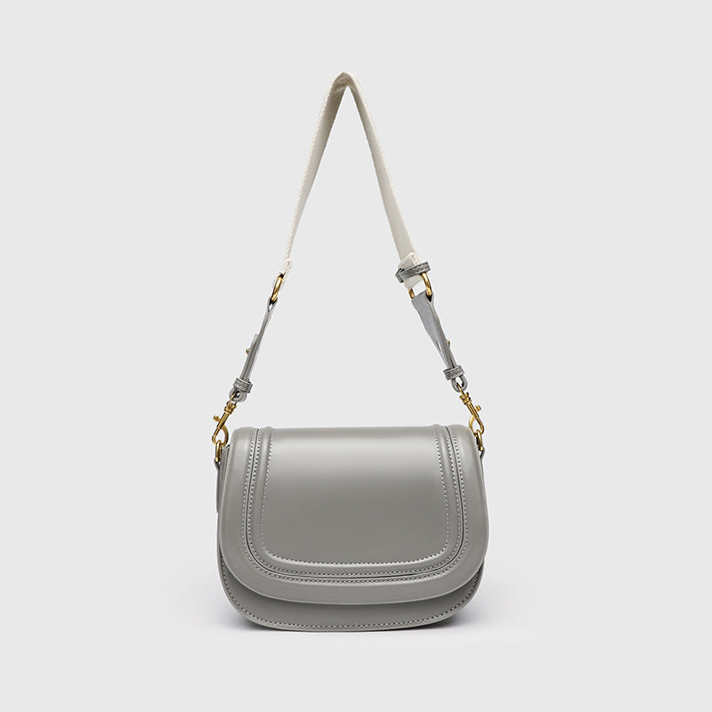 Women's Home Saddle Wide Strap Underarm Handbags