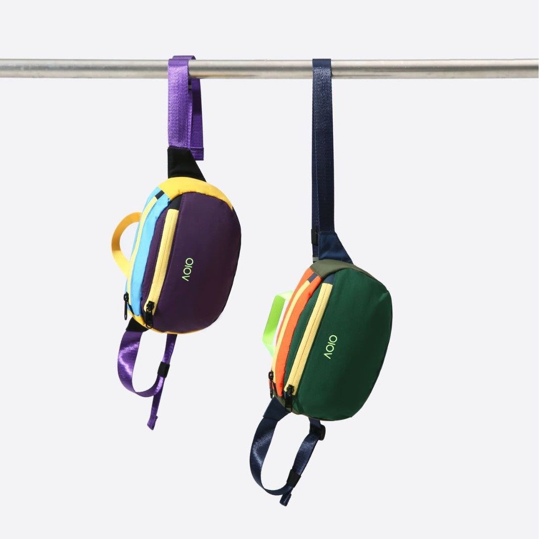 Mechanical Style Couple Portable With Water Shoulder Bags