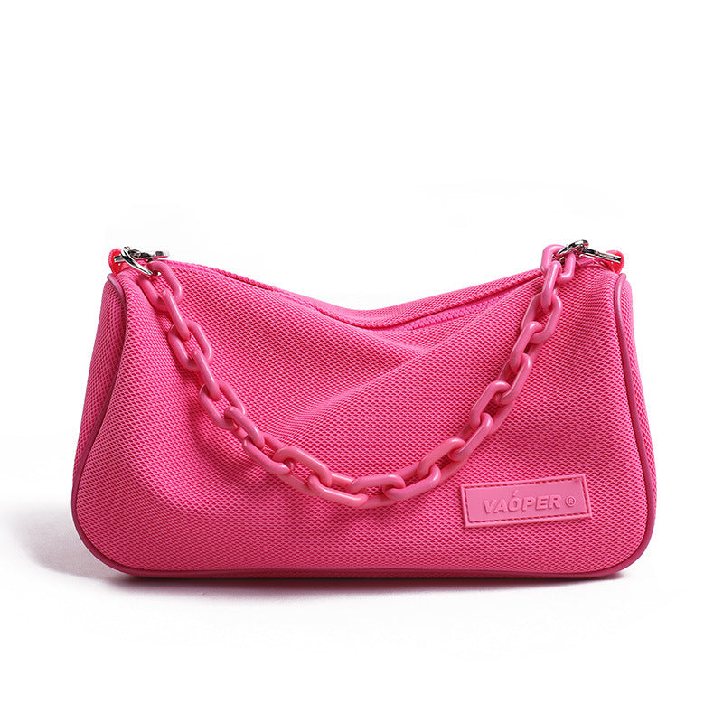 Women's & Men's Hello Trendy Niche Red Underarm Men's Messenger Bag
