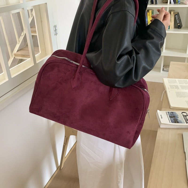 Women's Underarm Retro Large Capacity Commuter Portable Women's Shoulder Bag