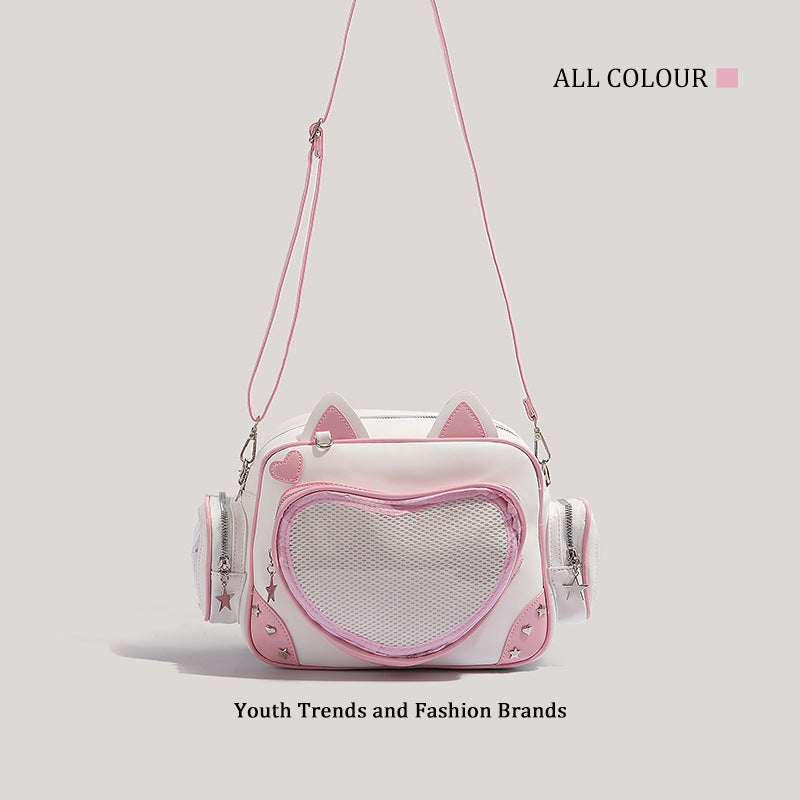 Fashion Cartoon Cute Mechanical Cat Millennium Backpacks