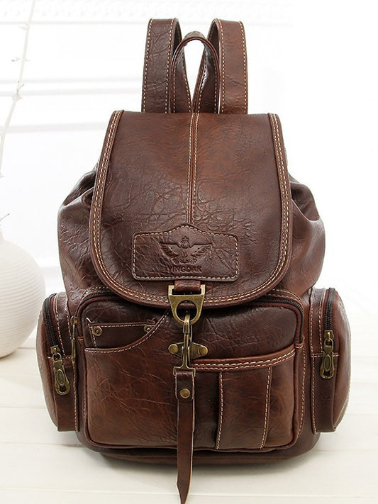 Elegant Women's Vintage Fashion Trend Hook Women's Backpack