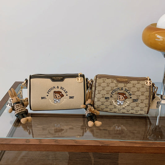Women's Source Fashion Contrast Color City Simple Women's Messenger Bag