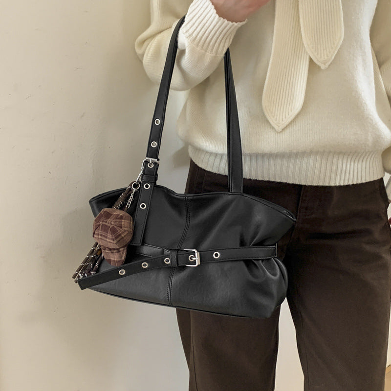 Women's Commuter Niche Exquisite Versatile Large Capacity Underarm Bag