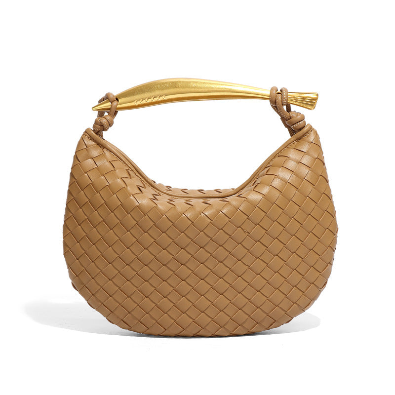 Sardine Woven Metal Underarm Portable Dumpling Women's Shoulder Bag