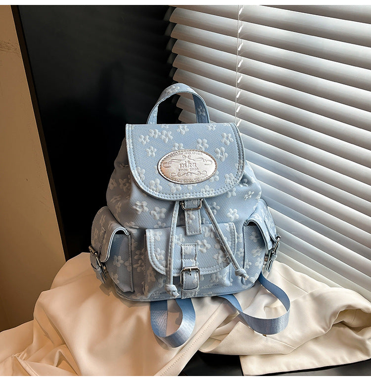 Women's Autumn Floral Large Capacity Advanced Texture Women's Backpack