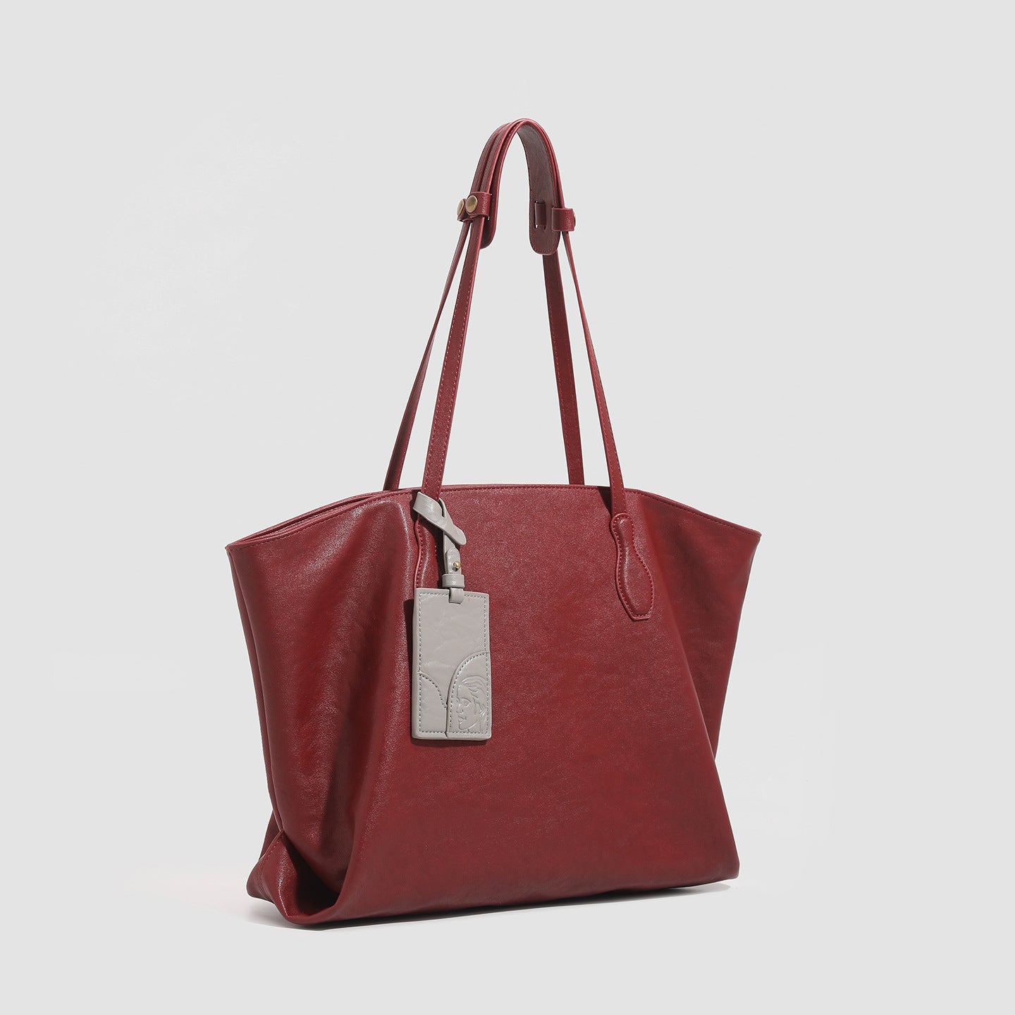 Women's Genuine Leather Niche Large Capacity Totes Advanced Texture Commuter Tote Bag