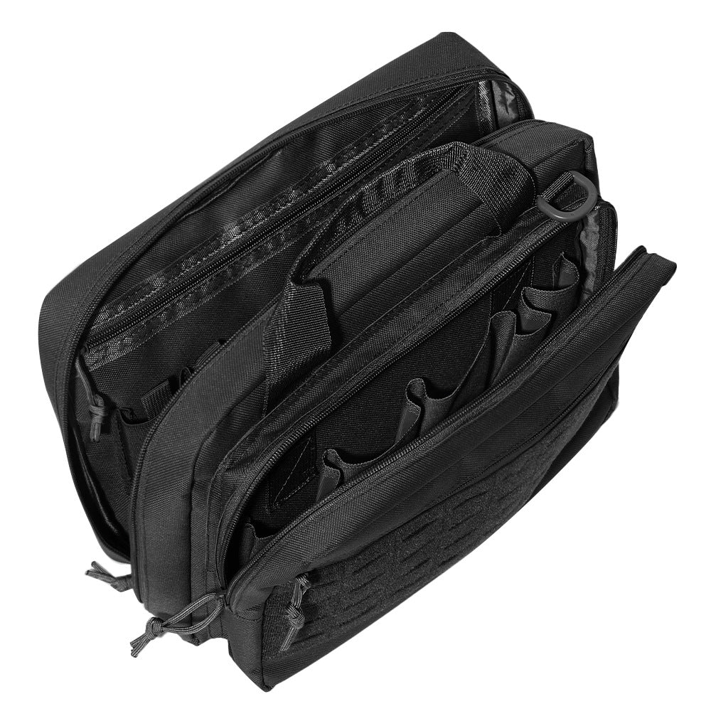 Tactics Storage Military Fan Velcro Kit Sport Waist Bag, Accessory Bag