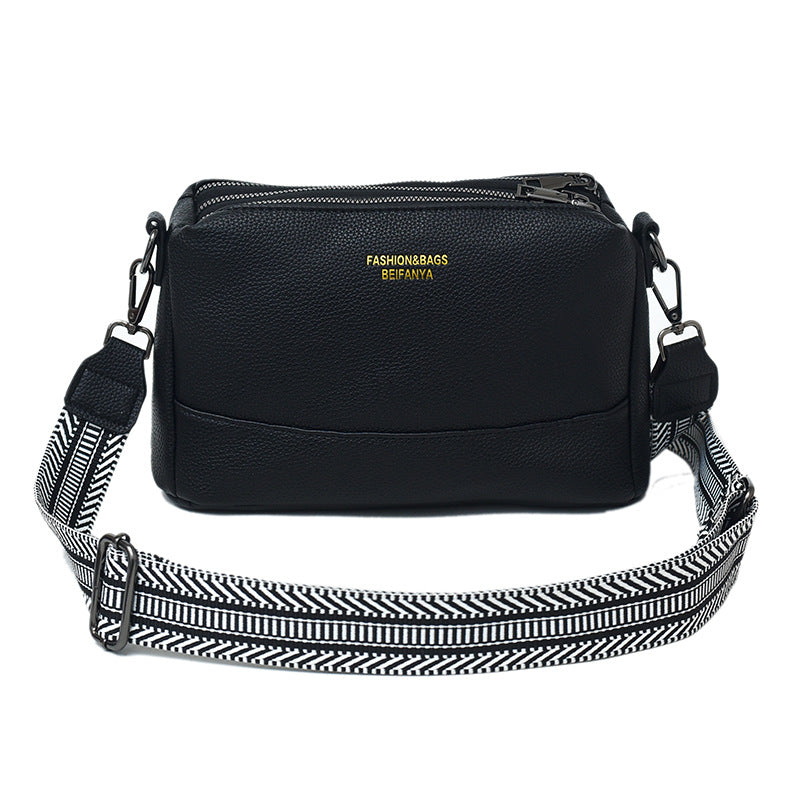 Women's Trendy Simple High-grade Large Capacity Elegant Soft Women's Messenger Bag