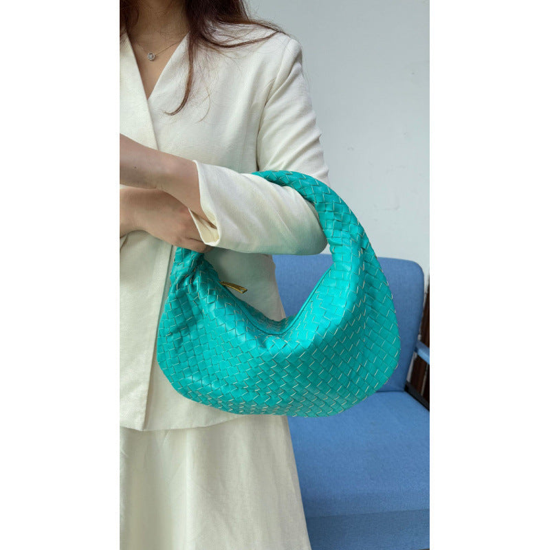 Knotted Woven Portable Underarm Fashion Large Bags