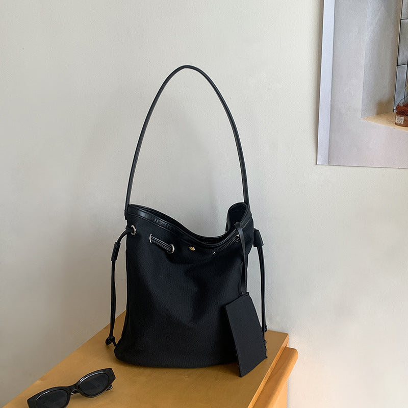 Fashion Stitching Mother Female Niche Commuter Bags
