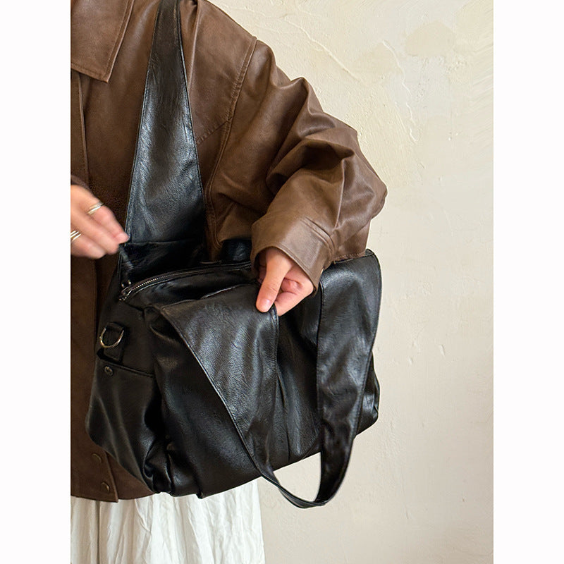 Women's High-grade Large Capacity Versatile Portable Underarm Women's Shoulder Bag