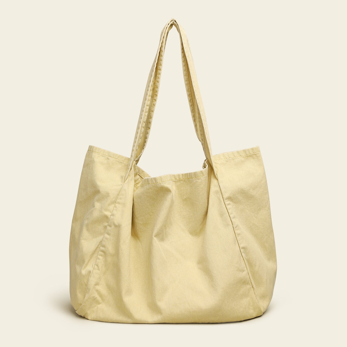 Women's Distressed Canvas For Idle Style Large Bags
