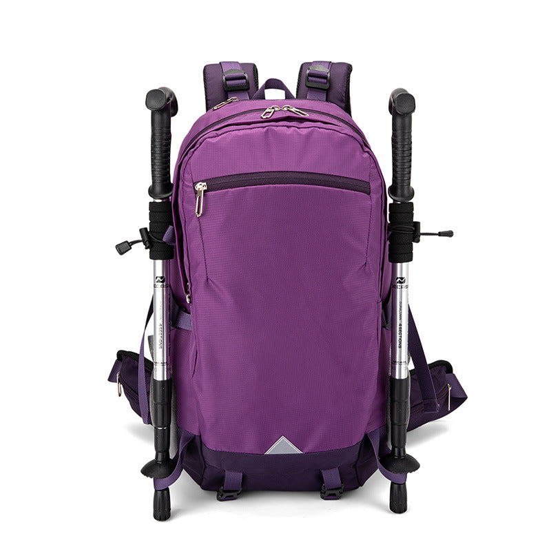 Women's & Men's Color Matching Versatile Lightweight Large Capacity Leisure Backpack