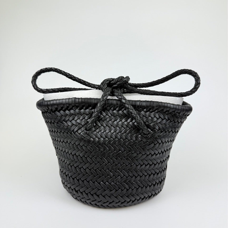 Z Home First Layer Cowhide Woven Bags