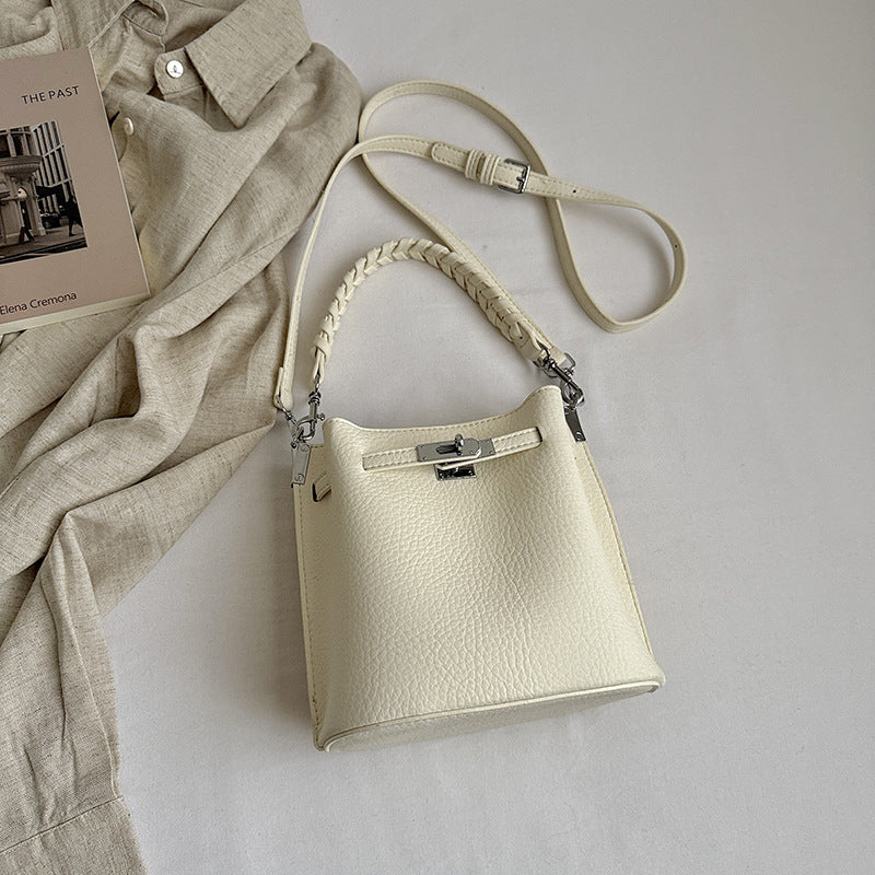 Women's Fashion Fresh Western Style Good-looking Portable Bucket Bags