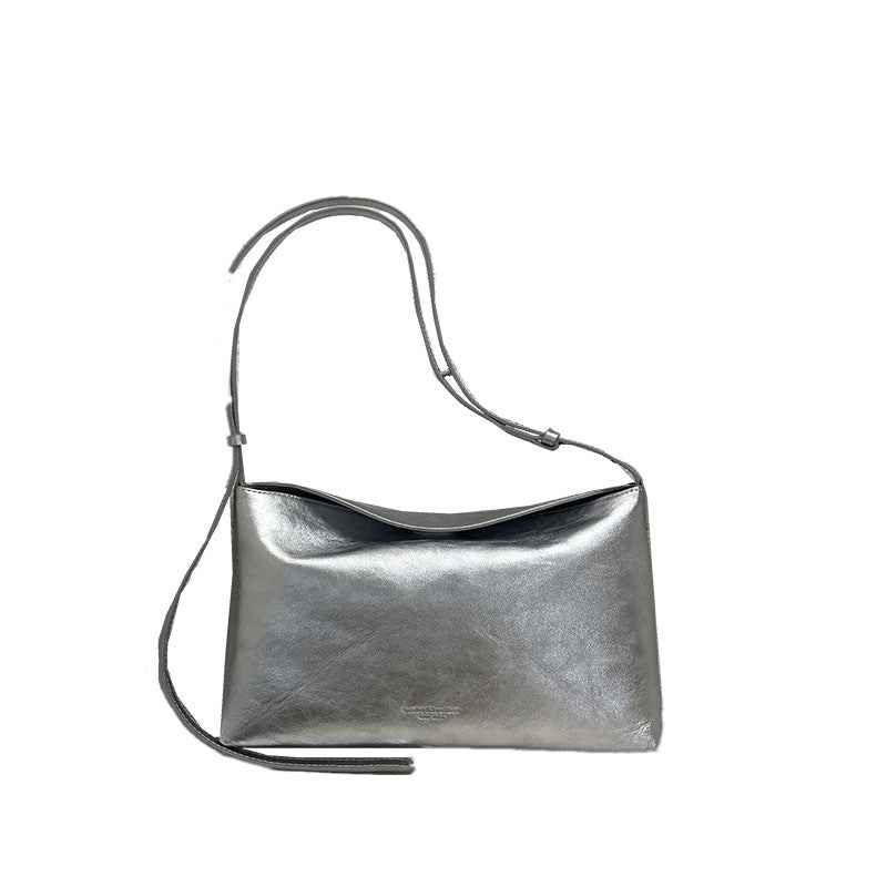 Pretty New Niche Sheepskin Simple Hand Women's Shoulder Bag