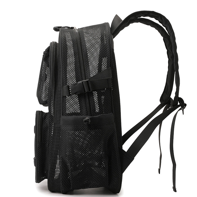 Hollow Large Capacity Mesh Computer Beach Bags