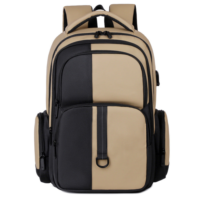 Men's Business Commute Computer Large Capacity High-grade Leisure Backpack