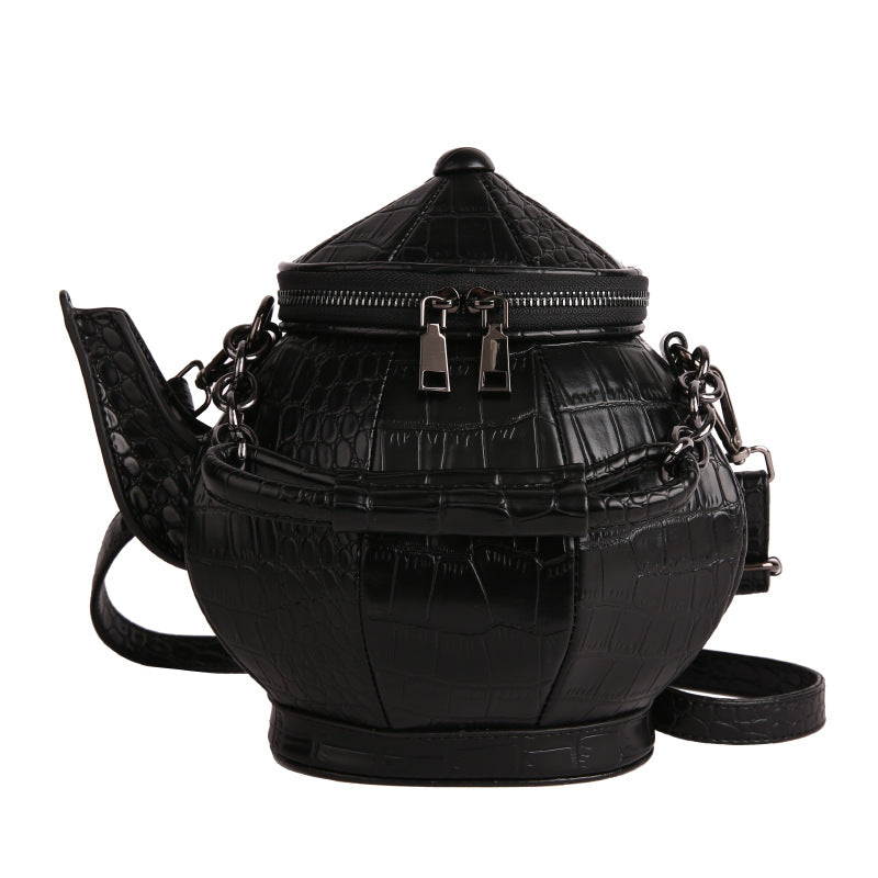 Women's Quirky Ideas Kettle Popular Personalized Stitching Portable Women's Handbag