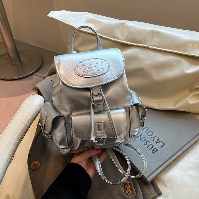 Women's Summer Fashion Preppy Simple Large Capacity Women's Backpack