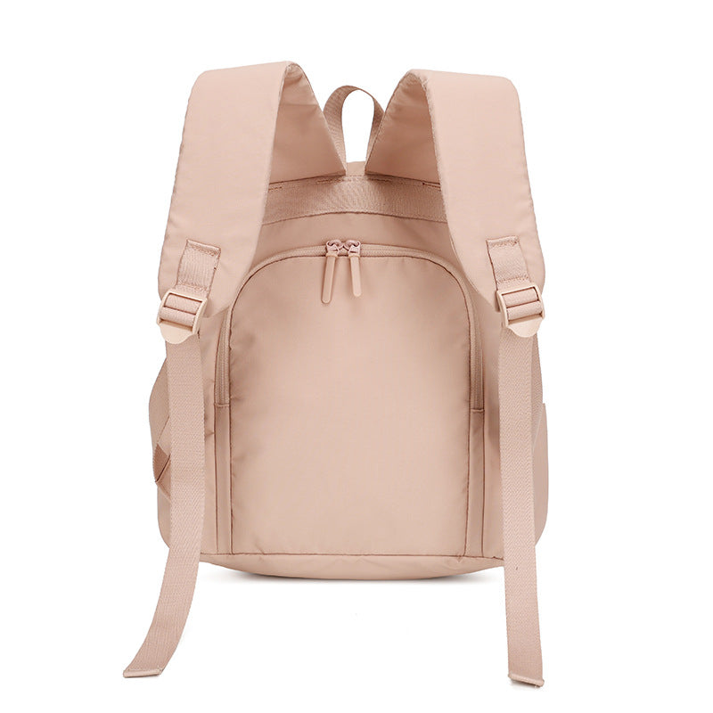 Soft Shell Commuter Simple Computer Rubber Powder Good-looking Leisure Backpack