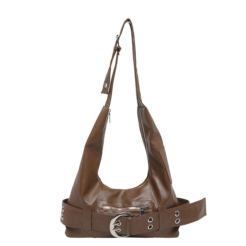 Women's Retro Trendy Out Commuter Large Capacity Sweet Cool Tote Bag