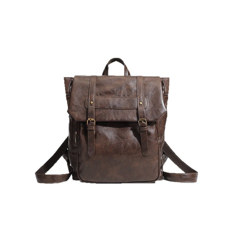 Women's Uniform College Vintage Soft Leather Cambridge Women's Backpack