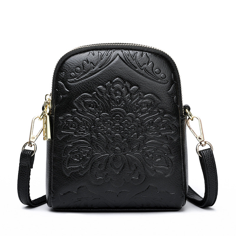 Women's Entry Lux Mom Style Chinese Ethnic Women's Messenger Bag