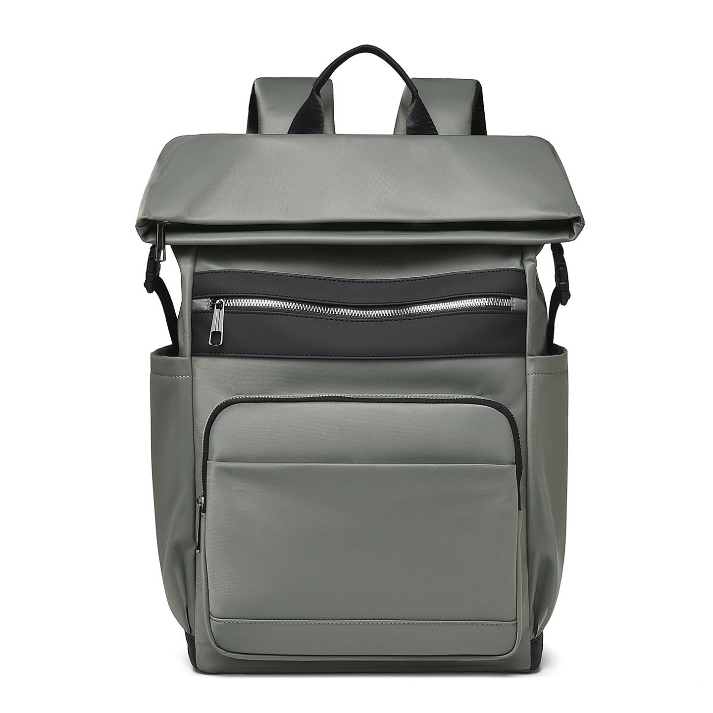 Men's Fashion Curved Edge Design Computer Business Backpacks