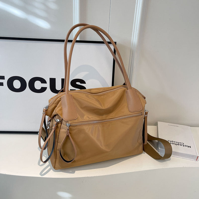 Women's Korean Style Nylon Cloth Large Capacity Fashion Underarm Women's Shoulder Bag