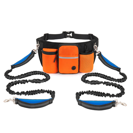 Pet Elastic String Explosion-proof Large Dog Multifunctional Running Waterproof Sport Waist Bag, Accessory Bag