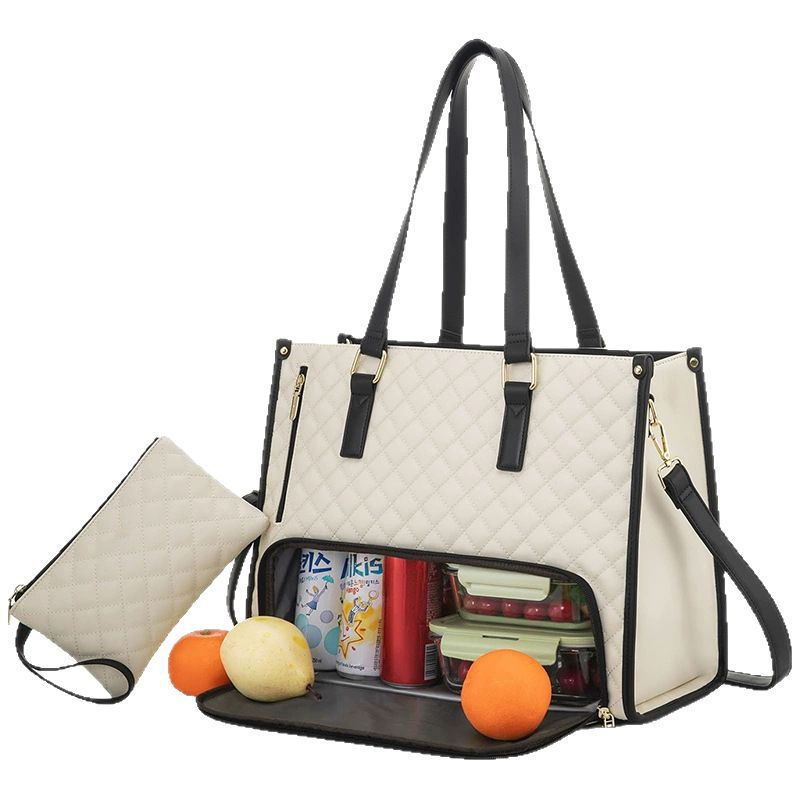Women's Lunch Combination Large Thermal Insulation Box Women's Shoulder Bag