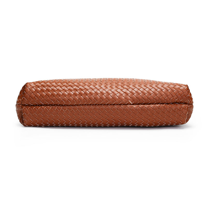 Women's Woven Pattern Fashion Simple Style Large Bags