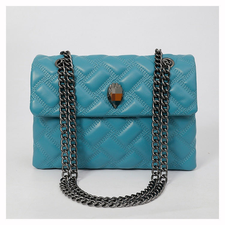 Women's Niche High-grade Diamond Plaid Light Luxury Women's Shoulder Bag