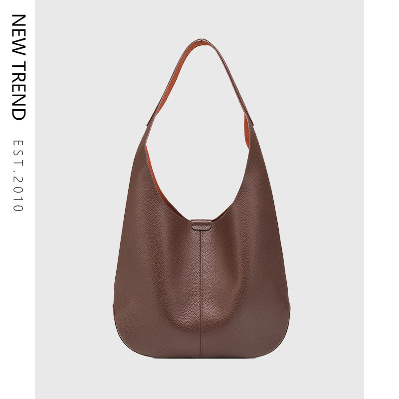 Women's Fashion Advanced Texture Korean Retro Large Capacity Women's Shoulder Bag