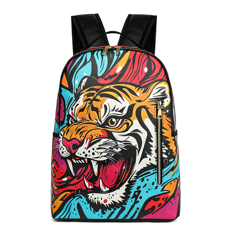Cartoon Fashion Printing Large Capacity Anime Leisure Backpack