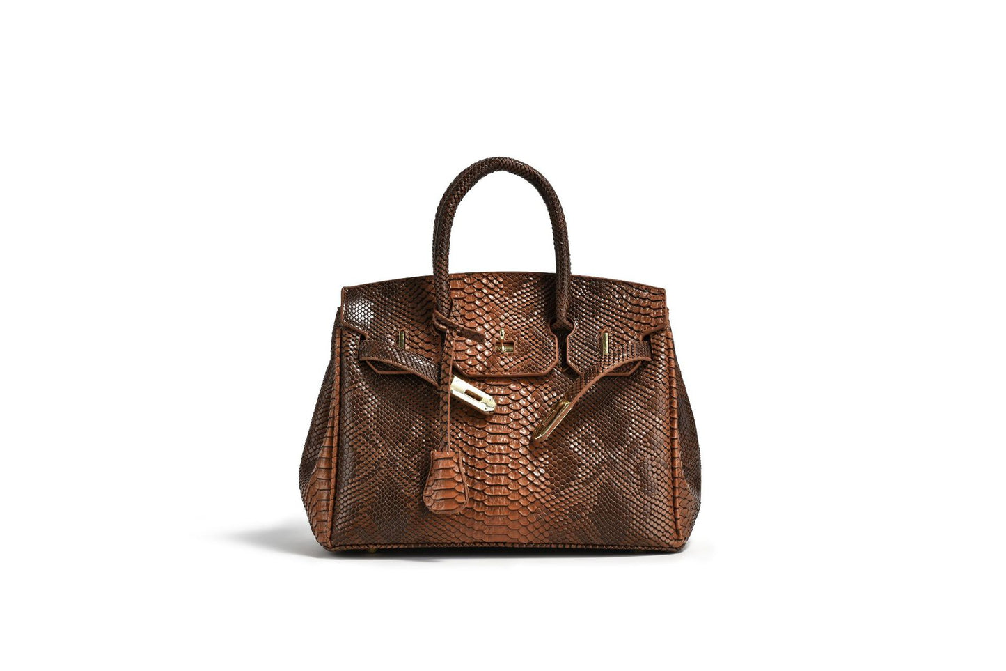 Women's Snakeskin Pattern Trendy Large Capacity Versatile Women's Shoulder Bag