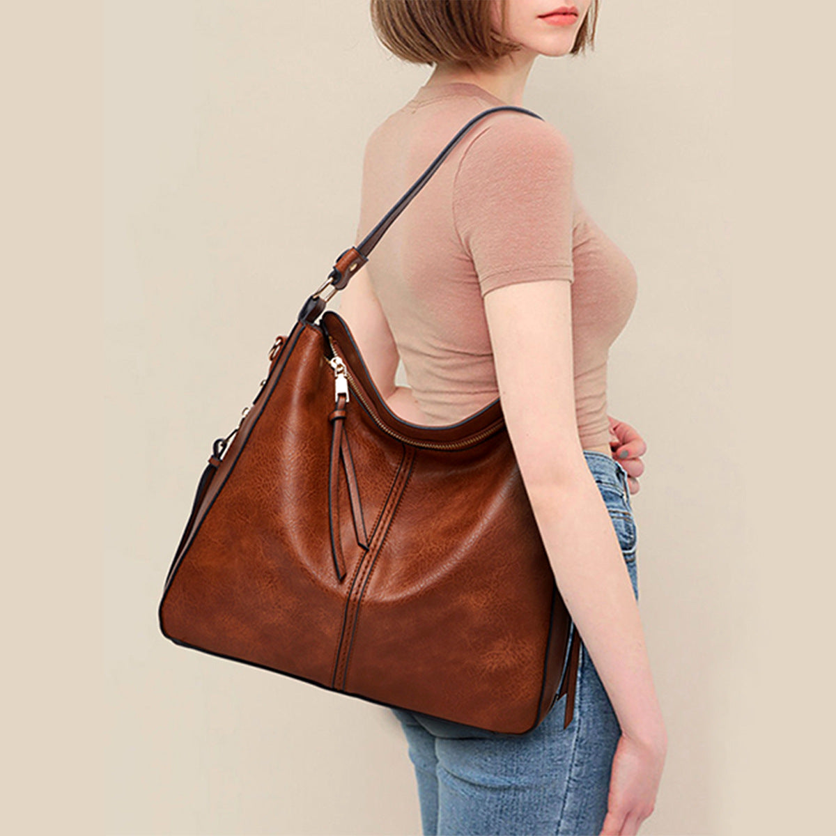 Durable Comfortable Women's Fashion One Retro Tote Bag